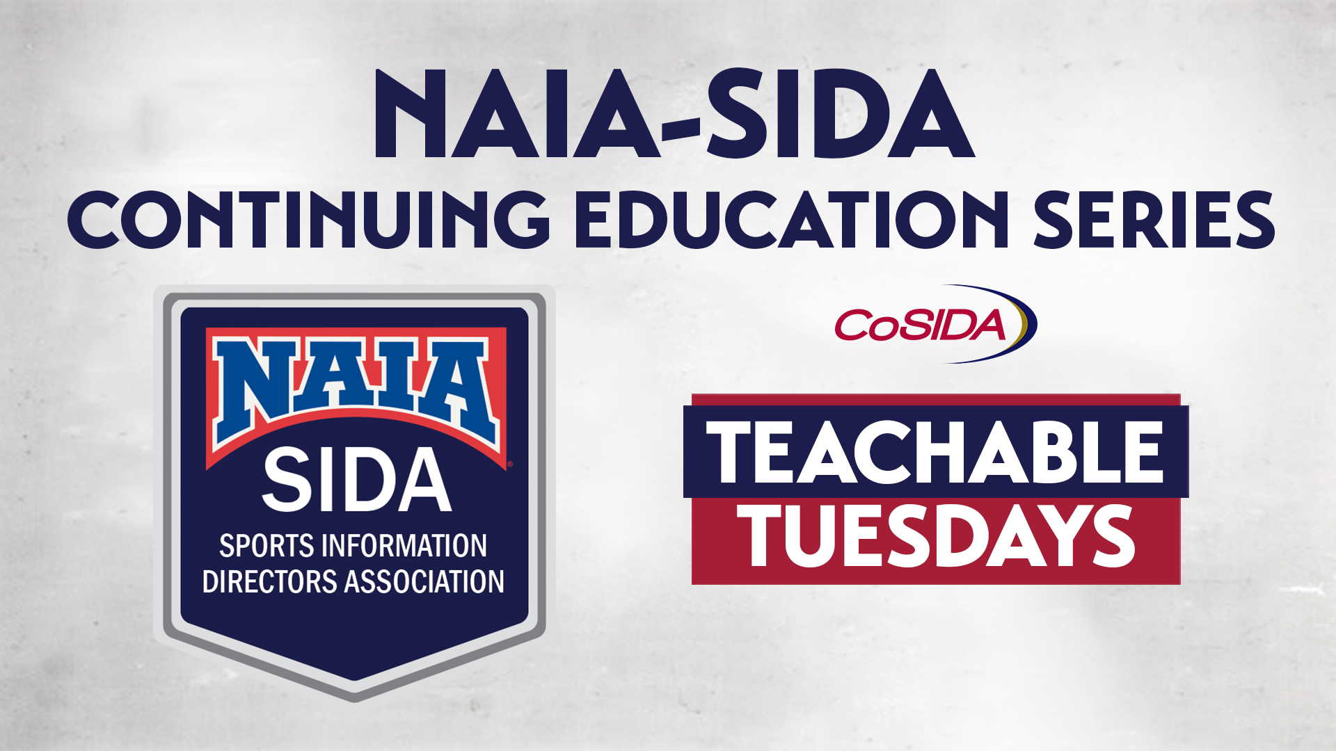 2017-18 NAIA-SIDA Continuing Education Series